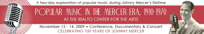 Popular Music in the Mercer Era, 1910-1970