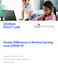 Gender Differences in Remote Learning amid COVID-19 by Sungmee Kim and Tim Sass